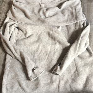 Off the shoulder sweater